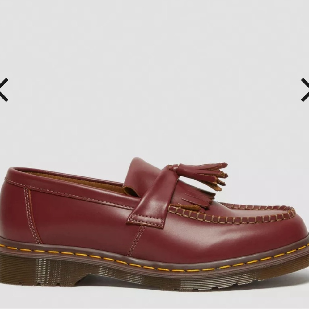 Dr Martens ADRIAN MADE IN ENGLAND QUILON LEATHER TASSEL LOAFERS
